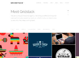 GridStack – Responsive Agency WordPress Theme