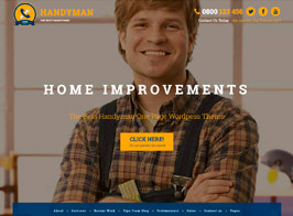 Handyman – Craftsman Business WordPress Theme