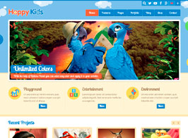 Happy Kids – Children WordPress Theme