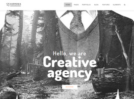 Harmonia – Creative Multi-Purpose WordPress Theme