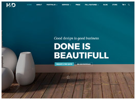 H&D – Interior Design WordPress Theme