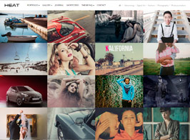 Heat – Portfolio WordPress Theme | Photography