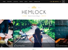 Hemlock – A Responsive WordPress Blog Theme
