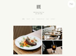 Hive – Restaurant & Cafe WordPress Theme