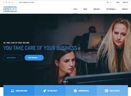 Hostly – Hosting & Domain Services Provider WP