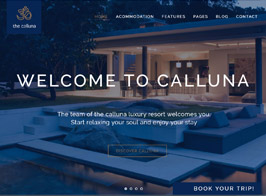 Hotel Calluna – Hotel & Resort & WordPress Theme