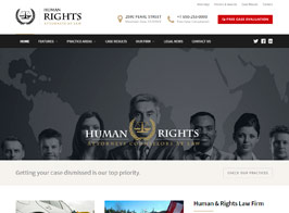 HumanRights – Lawyer and Attorney WordPress Theme