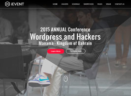 iEvent – Event & Conference WordPress Theme