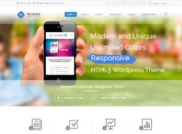 inCreate – Responsive MultiPurpose WordPress Theme