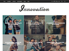 Innovation Multi-Concept News, Magazine & Blog Theme