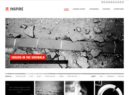 Inspire – A Multi-purpose, Masonry Theme