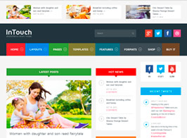 InTouch – Retina Responsive WordPress News Theme