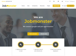 Jobmonster – Job Board WordPress Theme