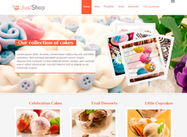 Justshoppe – Elementor Cake, Bakery & Food WordPress