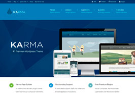 Karma – Business Landing Page Elementor