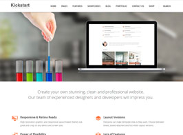 Kickstart – Retina Responsive Multi-Purpose Theme