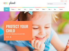 Kids Planet – Children Kindergarten and Playgroup WordPress Theme