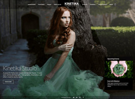 Kinetika – Fullscreen Photography Theme