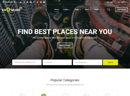 Knowhere Pro – Multipurpose Directory WordPress Theme