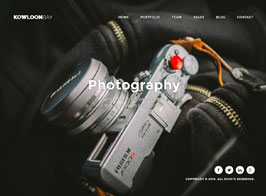 KowloonBay – Multipage Portfolio / Blog WP Theme