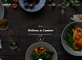 Lambert – Restaurant / Cafe / Pub WordPress Theme