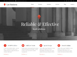 LawBusiness – Attorney & Lawyer WordPress Theme