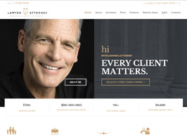 Lawyer & Attorney – Theme for Lawyers Attorneys and Law Firm