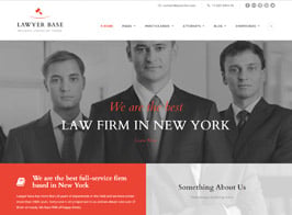 Lawyer Base – Lawyers Attorneys WordPress Theme
