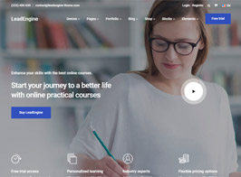 LeadEngine – Multi-Purpose WordPress Theme with Page Builder