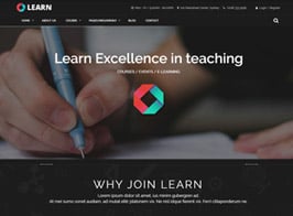 Learn – Education, eLearning WordPress Theme