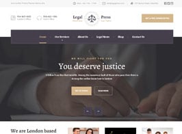 ProteusThemes LegalPress – Law, Attorney, Insurance, Legal Theme