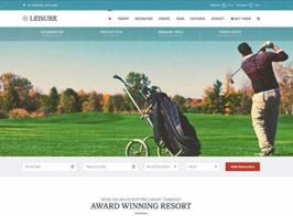 Hotel Leisure WordPress Theme
