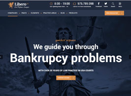 Libero – A Theme for Lawyers and Law Firms