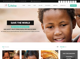 Lifeline – 2024 NGO, Fund Raising and Charity WordPress Theme