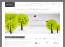 Lightning – Multipurpose Minimalist Theme