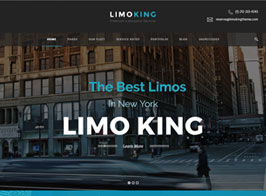 Limo King – Limousine / Transport / Car Hire Theme