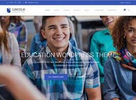 Lincoln – Education Material Design WordPress Theme