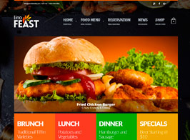 Linofeast – Restaurant Responsive WordPress Theme