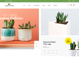 Lustria – MultiPurpose Plant Store WordPress Theme
