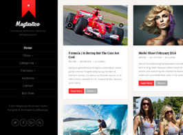 Magtastico Responsive Masonry Blog WordPress Theme