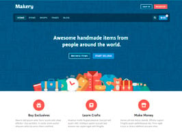 Makery – Marketplace WordPress Theme