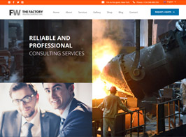 Manufacturing – Factory & Industrial Business WordPress Theme
