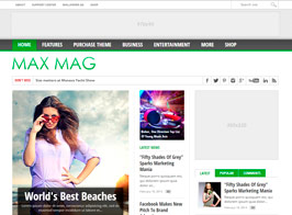 Max Mag – Responsive WordPress Magazine Theme