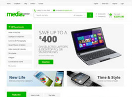 MediaCenter – Electronics Store WooCommerce Theme