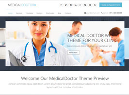 MedicalDoctor – WordPress Theme For Medical