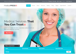 MedicalPress – Health WordPress Theme