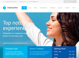 MediCenter – Health Medical Clinic WordPress Theme