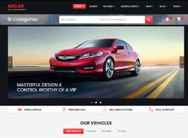 MiCar – Auto Dealer RTL WooCommerce WordPress Theme