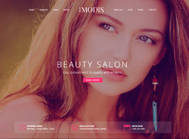 Modis – Salon & Barber WordPress Theme