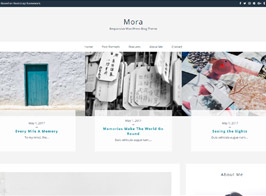 Mora – Responsive WordPress Blog Theme